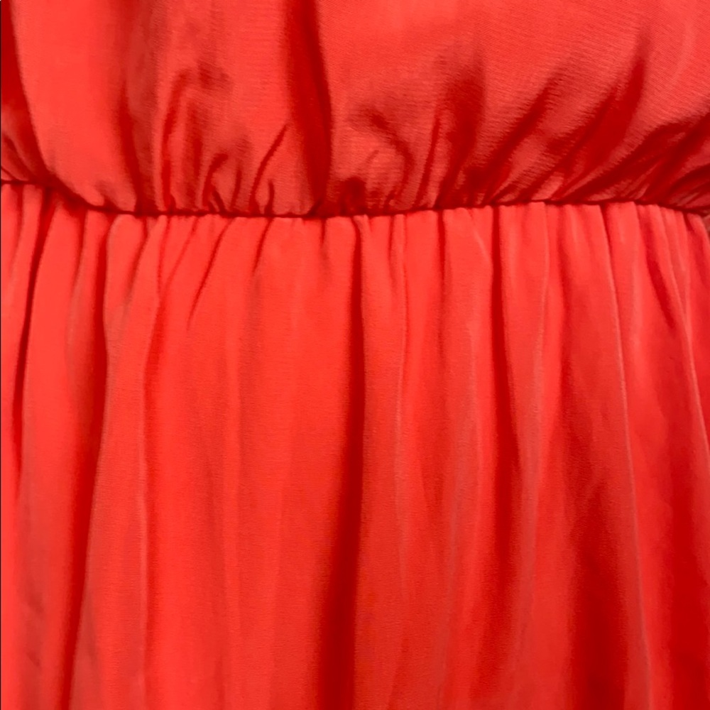 NWT MOSSIMO Orange Sleeveless Summer Dress Sz XSMALL - Picture 3 of 8